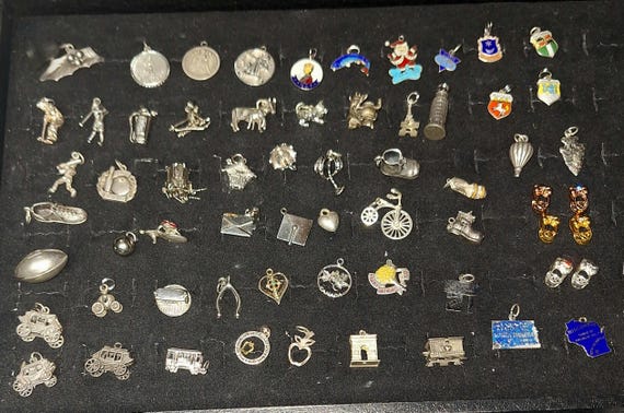 Sterling Silver Charms (28 Charms)