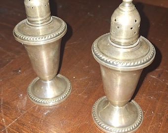 Pair of Duchin Sterling Silver Salt and Pepper Shakers