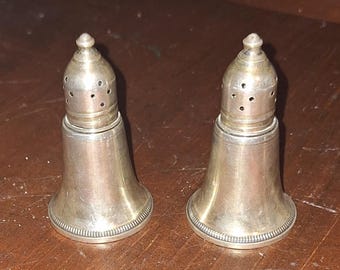 Pair of Sterling Silver Salt and Pepper Shakers