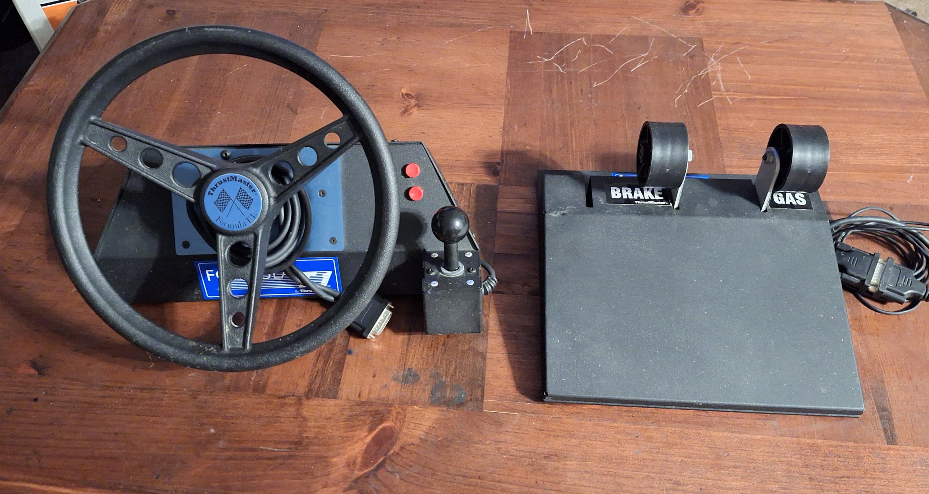 Thrustmaster Formula T1 ジャンク Thrustmaster Formula T1 Racing Wheel and Pedals - Etsy