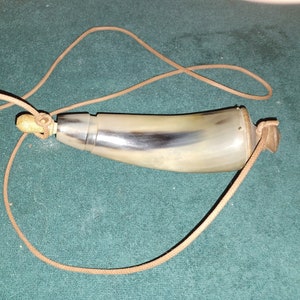 Handmade Powder Horn