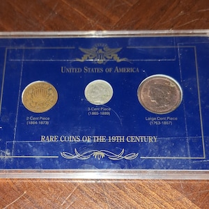 1800&#39;s US Coin Set