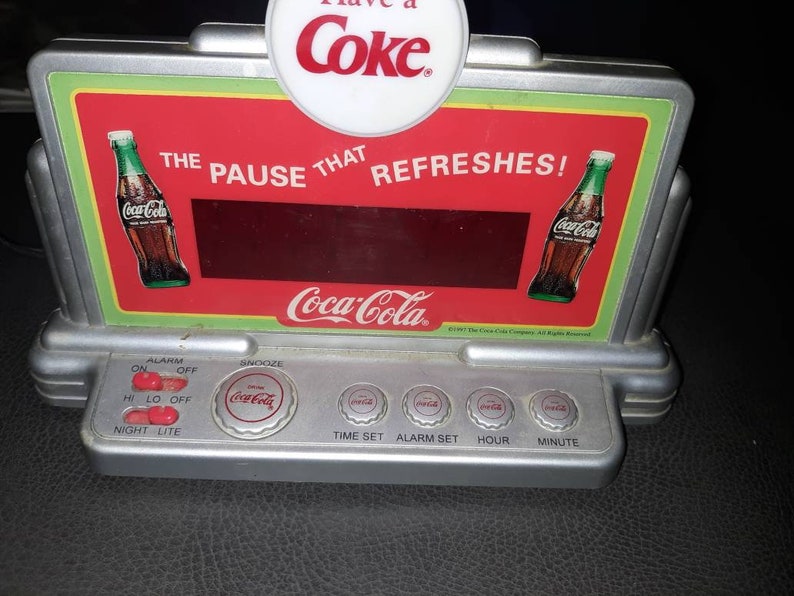 Coca-Cola Digital Alarm Clock