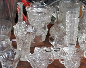 Vintage Crystal Drinkware
