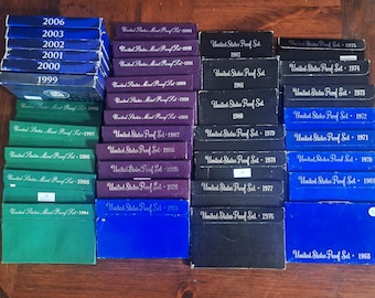 US Proof Sets 1990-2006