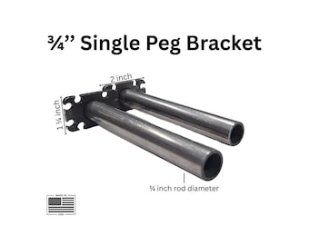 Floating Shelf Brackets – Heavy Duty Concealed Steel (2 Brackets/Order)