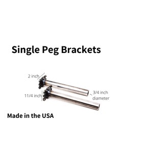 Floating Shelf Brackets - Easy Install - Heavy duty - 2 brackets/Order - Stocked - Heavy Duty Shelf Bracket - Concealed - Free Shipping