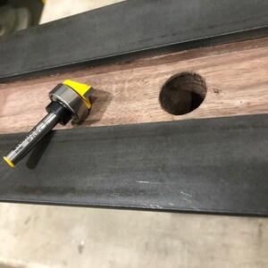 Floating Shelf Bracket Router Template - Heavy Duty 3/16 Steel - 9 ...