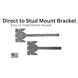 Heavy Duty Floating Shelf Bracket: Concealed Steel, Easy Install