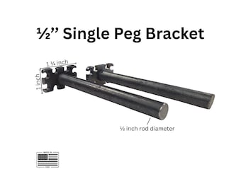 Floating Shelf Brackets – Medium Duty, Multi Mount (Pair)