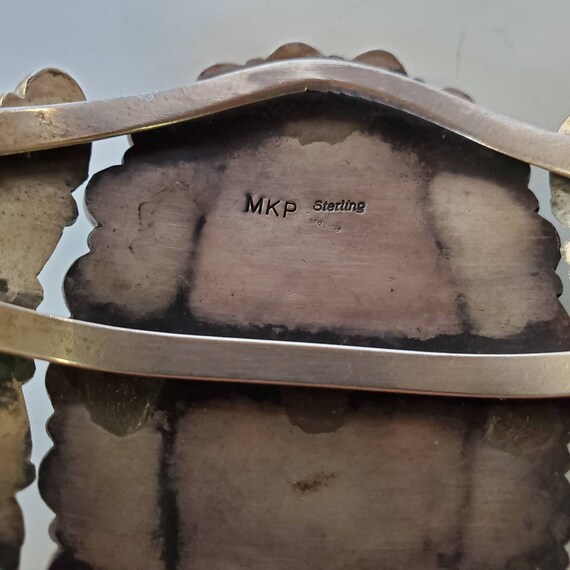 Large Navajo Multi Stone Sleeping Beauty Turquois… - image 5