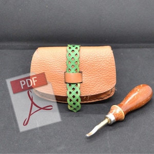Leather Pouch Pattern | INSTANT DOWNLOAD | PDF Pattern | Leather Pouch Tutorial | Cosplay Pattern | Medieval Pouch | Renaissance Pouch