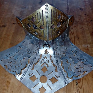 Leather Bevor Pattern