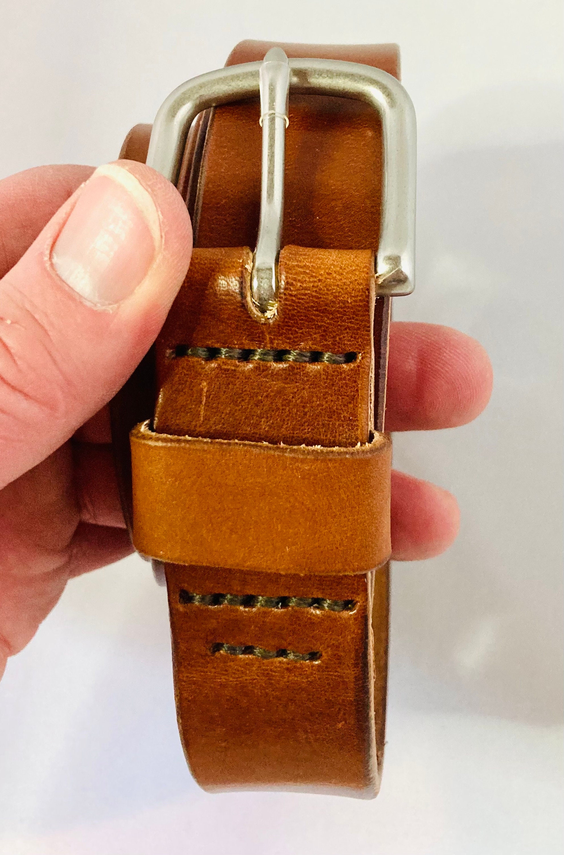 Wickett and Craig Leather Belt Handmade Belt Cut to Order Etsy