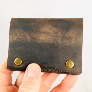 leather card  holder | front pocket wallet | leather card sleeve | wallets for men | minimalist wallet