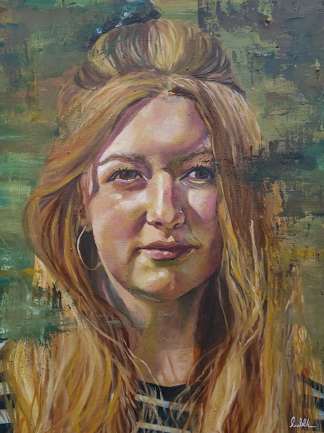 Commission Oil Painting From Photograph / Commissioned Portrait Painting / Original Custom Oil