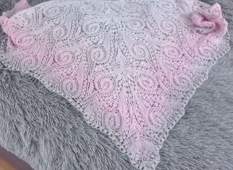 Cozy Handmade Crochet Shawl - Kofea Inspired with Custom Size Options main image 1