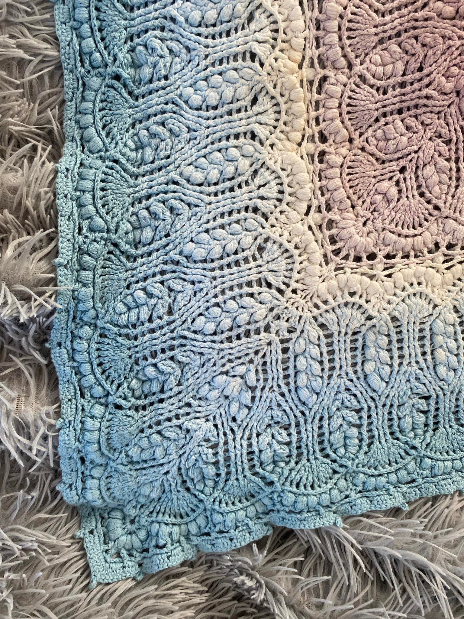 handmade crochet shawl