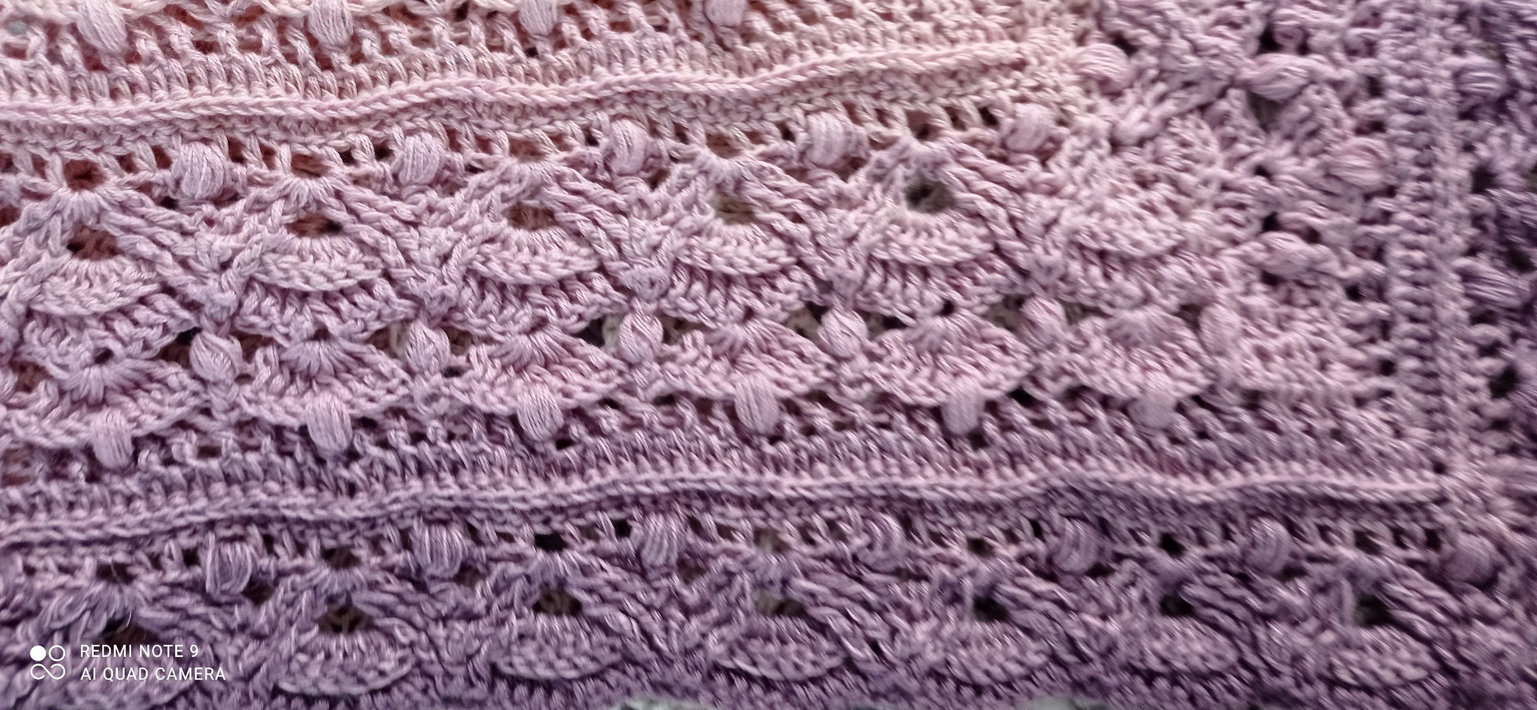 handmade crochet shawl design