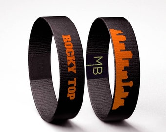 Pulsera reversible de voluntarios de Tennessee VOLS