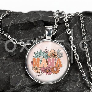 Mama Retro Mental Health Awareness Anxiety Pendant Collana Gioielli // Regali per lei // Best Friend Gift // Popular Now // Keychain