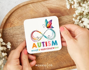 Magnete motivazionale per la consapevolezza dell'autismo / Regalo ispiratore - Moxxie Co.