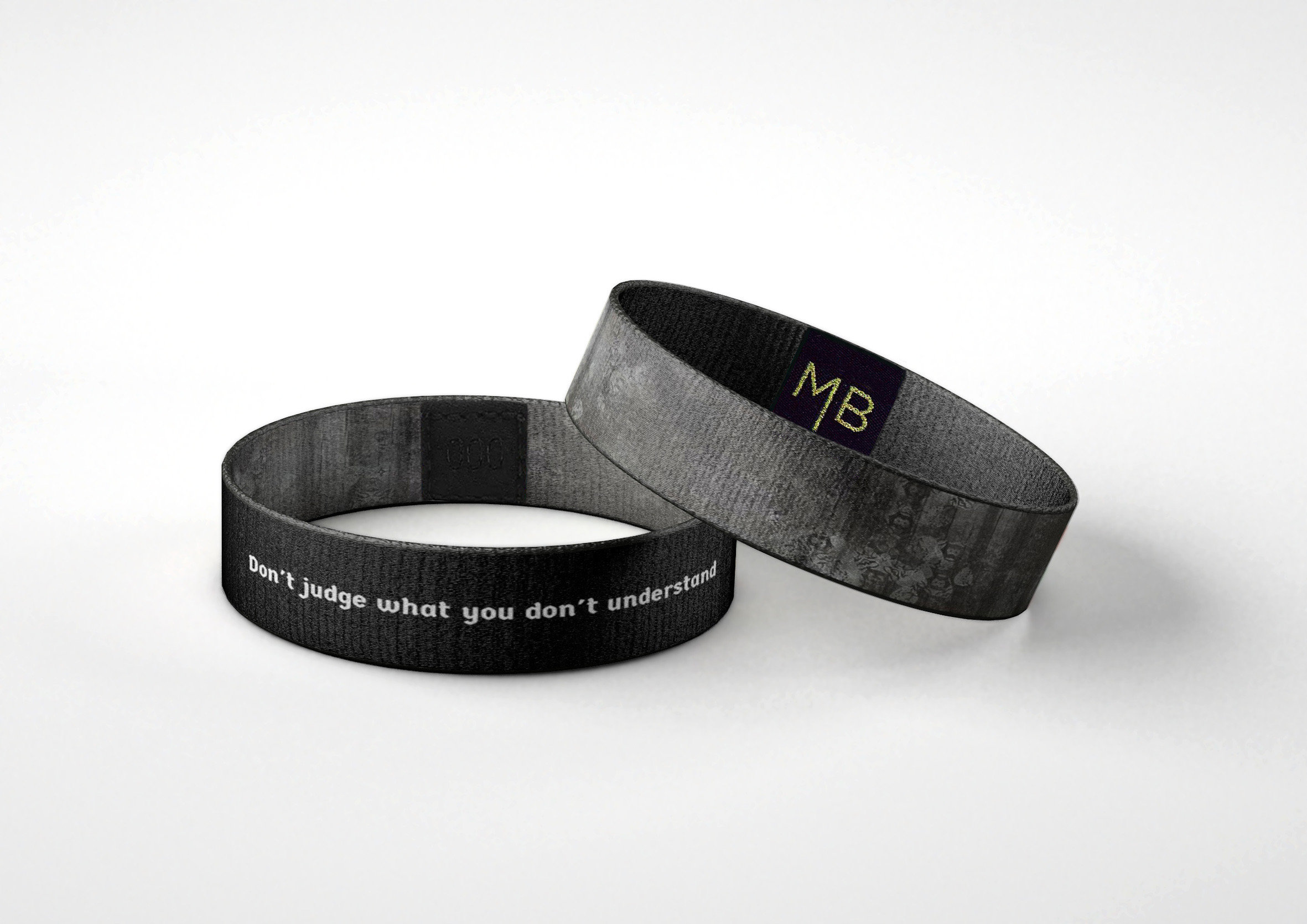 Don't Judge What You Don't Understand Motivational Wristband Reversible Bracelet // Gifts for Her // Gifts for Him / Inspirational Gifts