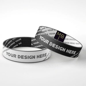 Kundenspezifisches farbenreiches elastisches Gewebe-motivierendes Armband Armband / Inspirierende Geschenke / Geschenke für Sie / Geschenke für Ihn