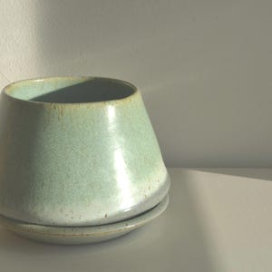 Blauer Volcano Übertopf