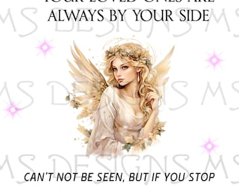 Angel - Missing a Loved One - in Memory - They are always Near - Remembering - Lost - Grief