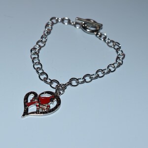 Cardinal Charm bracelet - In memory - Birds - Love One - Cardinal - Lost - gift