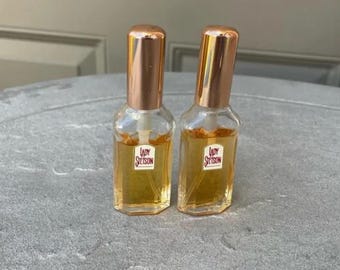 Pair of Vintage Lady Stetson Perfume Spray .375 Fl Oz