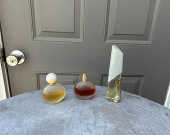 Lote mixto de 3 perfumes vintage de Avon para mujer.