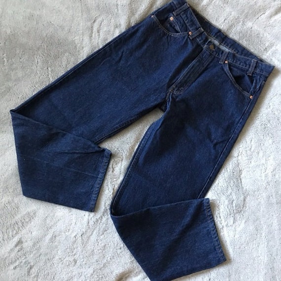Vintage Men Levi’s 505 Orange Tab Blue Jeans 90s - image 7