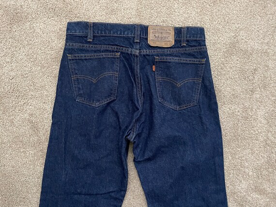 Vintage Men Levi’s 505 Orange Tab Blue Jeans 90s - image 8