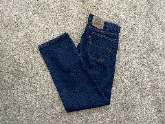 Vintage Men Levi’s 505 Orange Tab Blue Jeans 90s - image 5