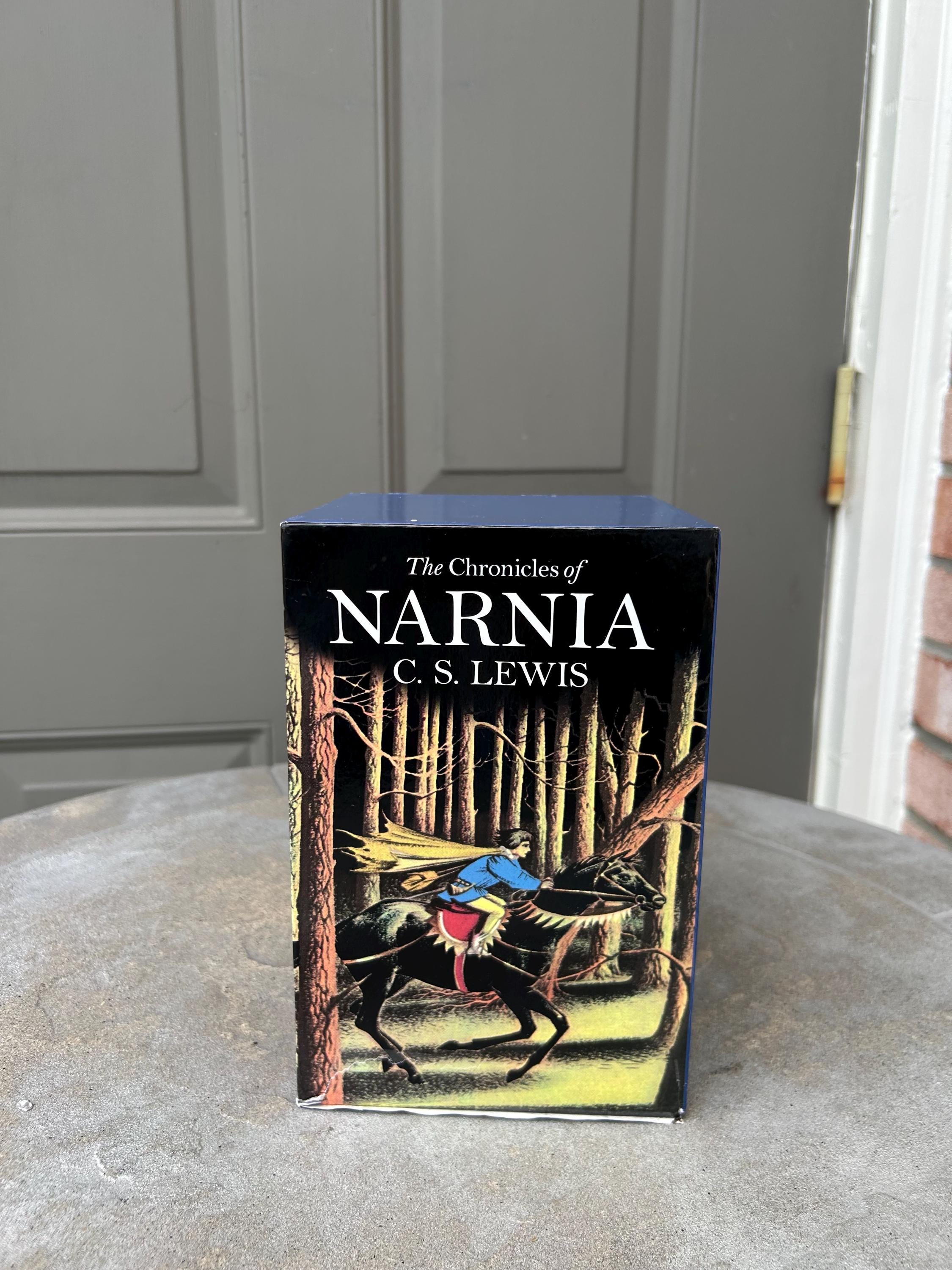 Chronicles of Narnia Box Set - Etsy