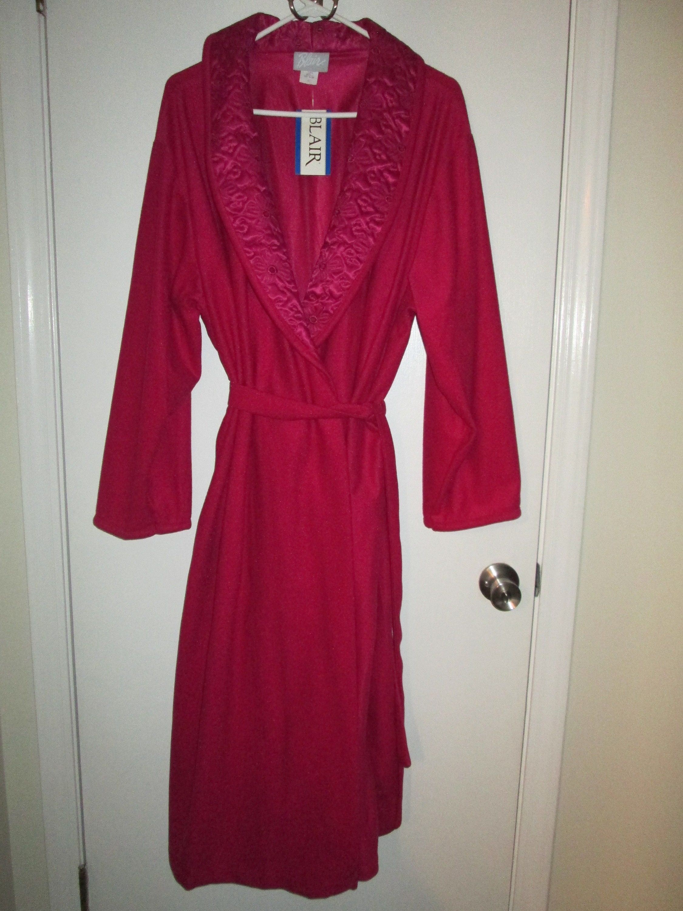 Vintage Blair Polyester Full Length Robe | Etsy