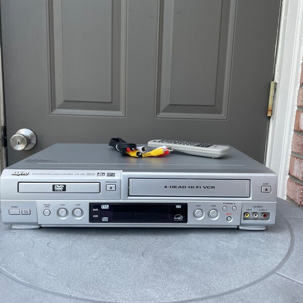 Dvd Cassette Player Etsy