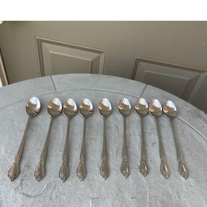 Kimco Stainless Korea 9 Iced Teaspoon Flatware