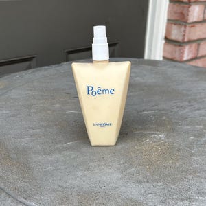 Lancome Poeme Tester Poetry in Lotion Cream with Blue Logo 6.8 Fl oz