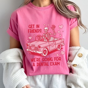 Dental assistant valentines day tshirt for dentist valentines day tshirt for dental hygienist valentines day tshirt for dental office tshirt