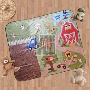 Childrens activity playmat for indoor and outdoor use playmat for kids outdoor activity mat for child outdoor playmat for daycare toys