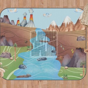 Childrens activity playmat for indoor and outdoor use playmat for kids outdoor activity mat for child outdoor playmat for daycare toys