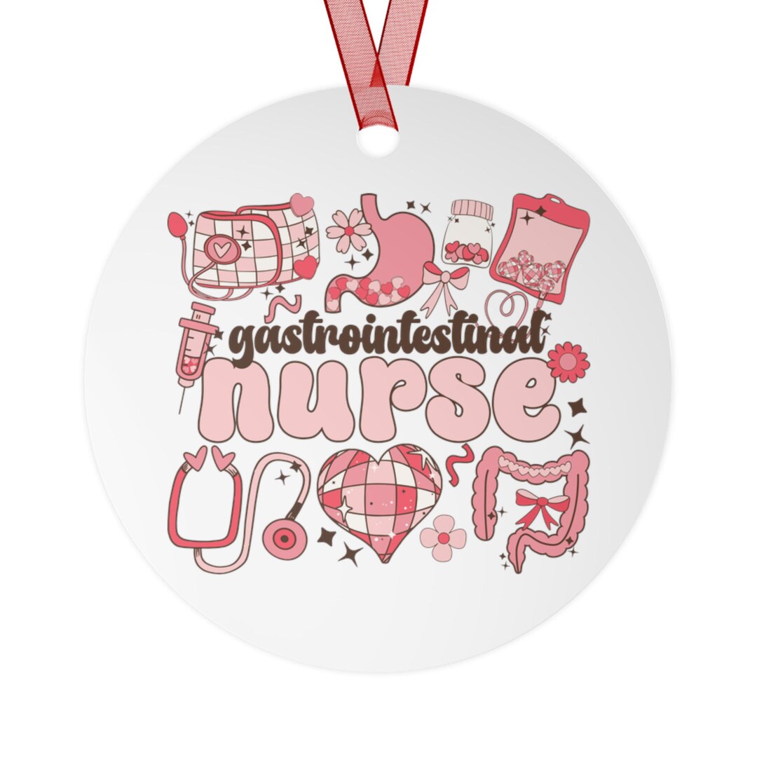 Gastroenterology Nurse Christmas Ornament for Gastrointestinal Nurse ...
