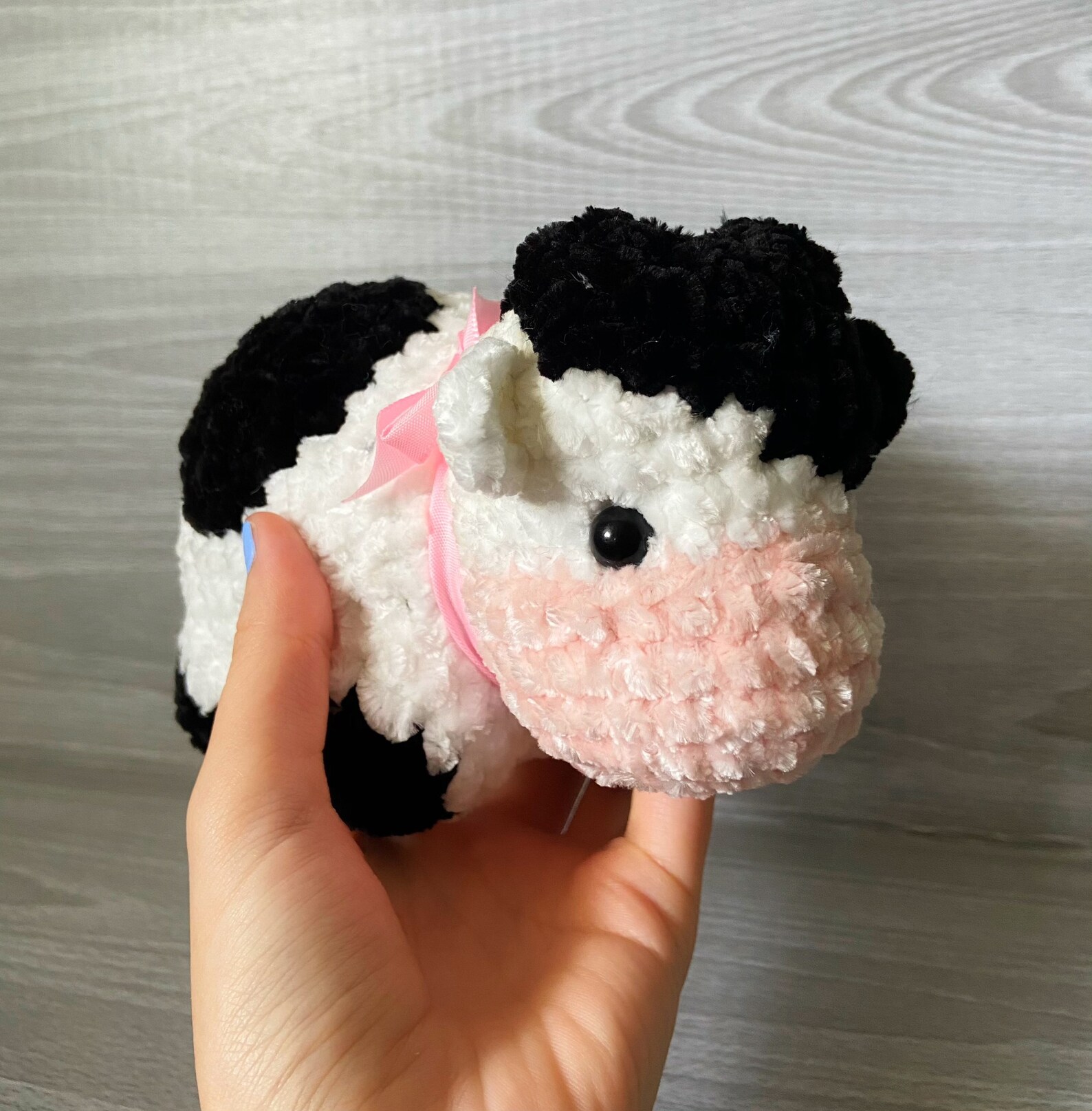 Extra Soft Cow Plushie Handmade Crochet Amigurumi Cow | Etsy