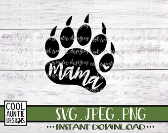 Download Mama Bear Claw Svg Etsy