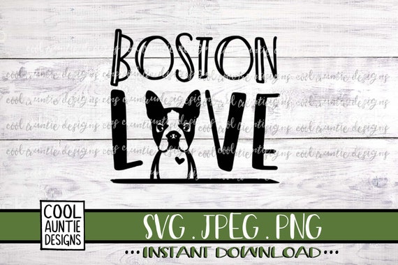 Boston Terrier Svg Svg Jpeg Png Cricut Svg Boston Terrier Etsy