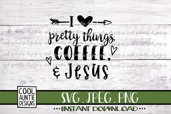 Coffee And Jesus Svg Free