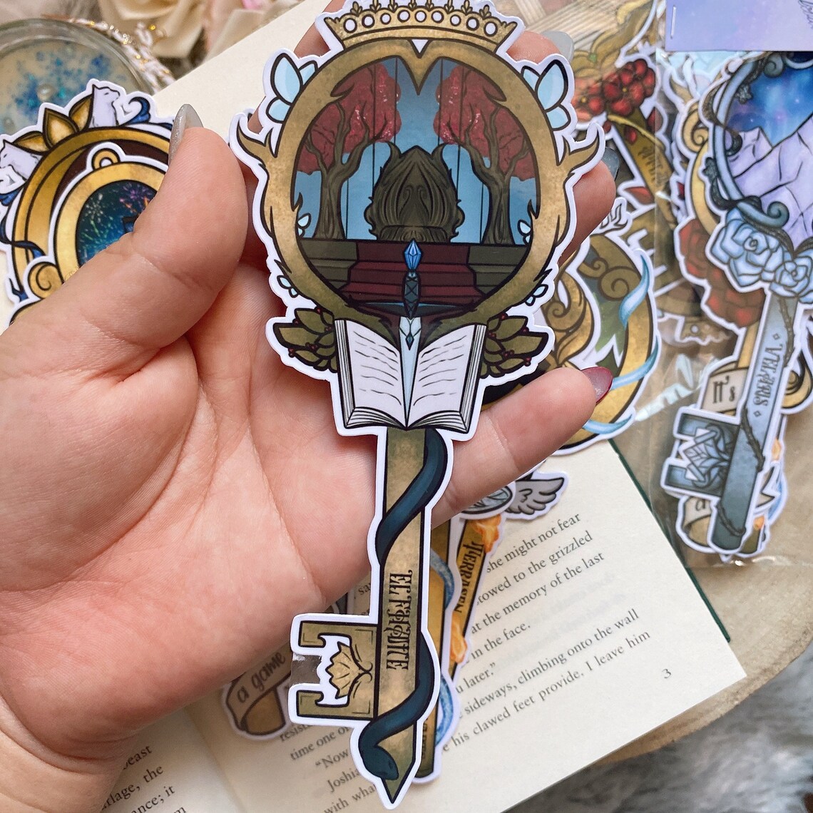 Schlüssel zur magischen WeltenSammlung Laminierte Etsy